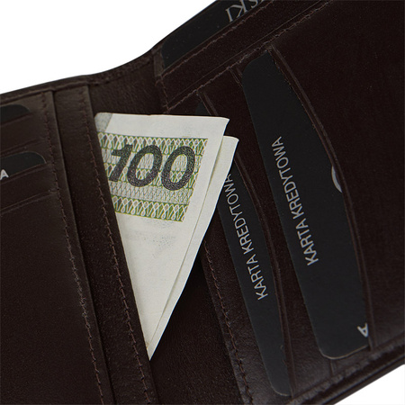 Etui na karty CLASSIC brazowy