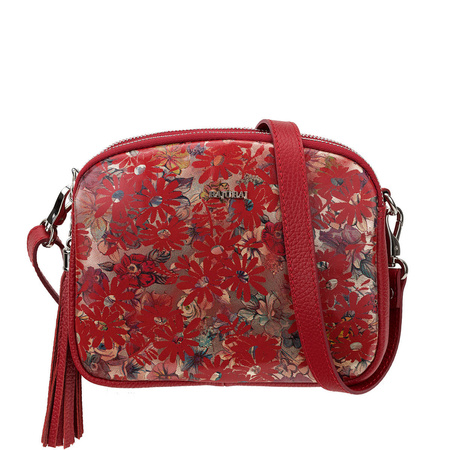 Torebka skórzana BajuBaj z frędzlami - kolorowa elegancja TD835s132