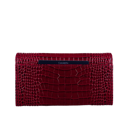 Portfel skórzany damski Canaletto z krokodylem - elegancja i ochrona RFID