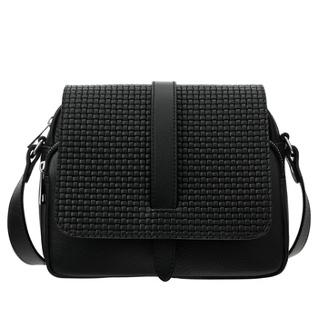 Torebka skórzana Canaletto z tłoczoną klapką - elegancja i ponadczasowy styl TD690s246t1