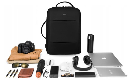 Plecak biznesowy podróżny Peterson - elegancja i funkcjonalność w jednym