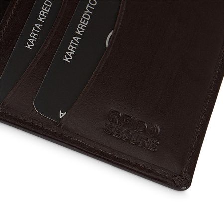 Etui na karty CLASSIC brazowy