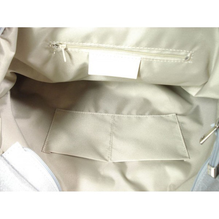 DUŻA TORBA SHOPPER BAG  VERA PELLE  NA RAMIĘ ŚWIECĄCA WŁOSKA SKÓRA  A4 RÓŻ PUDROWY X87RR
