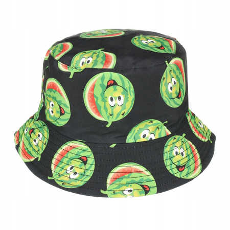 Kapelusz bucket hat czapka dwustronna na ryby lato