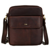 Torba damska listonoszka crossbody ze skóry naturalnej - Peterson