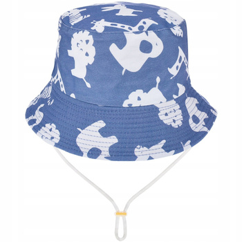 Kapelusz dziecięcy z regulacją bawełniany letni