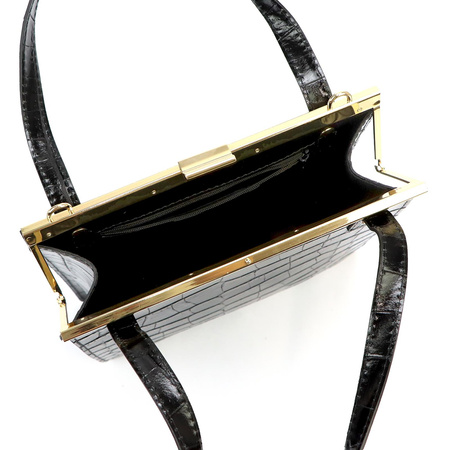 Torebka skórzana Luka 19-90 CROCO