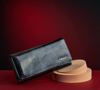 Portfel damski FRIDA ciemny-szary