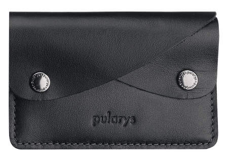 Portfel RETRO wykonany z miękkiej skóry Italia czarny