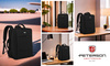 Plecak biznesowy podróżny Peterson - elegancja w każdej chwili