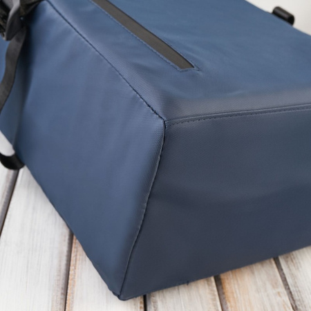 Plecak męski damski granatowy kurierski na laptopa wodoodporny SP-11-DB