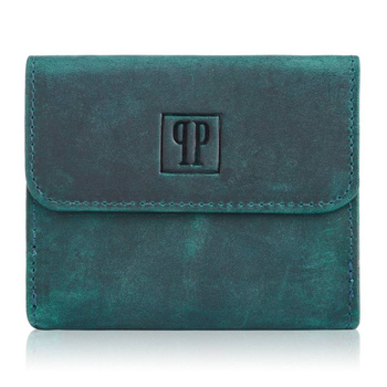 Damska portmonetka zielona portfel Paolo Peruzzi T-11-GR