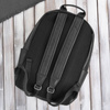 Plecak skórzany unisex do laptopa A4 Paolo Peruzzi E-29-BL czarny