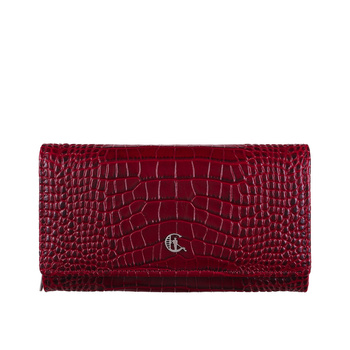 Portfel skórzany damski Canaletto z krokodylem - elegancja i ochrona RFID