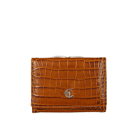 Portfel skórzany Canaletto krokodyli z RFID - elegancja w miniaturze