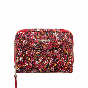 Czerwony damski portfel skórzany BajuBaj - połączenie stylu, jakości i funkcjonalności PD1255s82