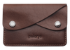 Portfel RETRO wykonany z roślinnie garbowanej skóry Nomad brązowy