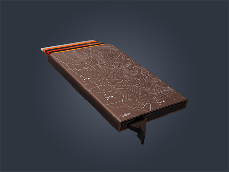Etui na karty kredytowe RFID ZEN - TOPO-GRAPHIC