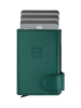 Portfel SOLO wykonany z miękkiej w dotyku skóry Italia zielony