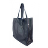 Duży pojemny worek Shopper bag na ramię A4 Vera Pelle Granatowy GL46BS