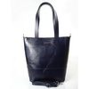 WŁOSKA TOREBKA SHOPPER BAG A4  la BOMBA GRANATOWA  SB4010BS