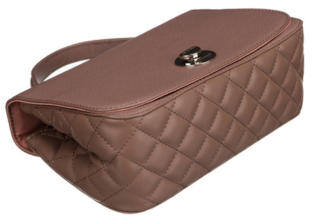 Listonoszka damska David Jones w kolorze dusty pink z kieszeniami