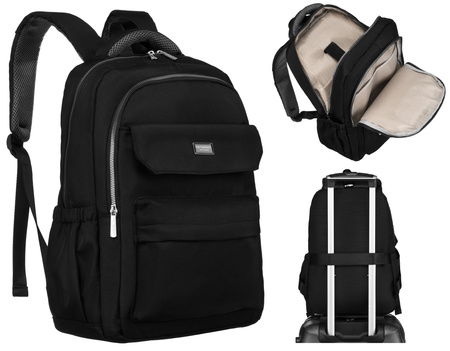 Plecak podróżny z uchwytem na walizkę - Peterson