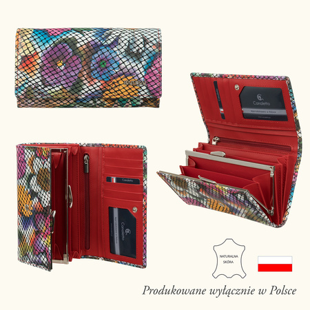 Portfel skórzany BajuBaj - elegancki dodatek dla nowoczesnych kobiet
