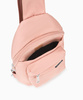 Plecak na jedno ramię Sling Bag - różowy Puccini