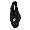 Zamszowy worek , Włoska skórzana torba xl a4  Czarny shopper bag W356N