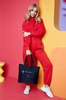 Nylonowy, pojemny shopper damski - Peterson