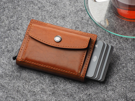 Portfel DOPPIO Max koniak