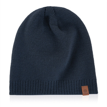 Czapka męska beanie WINTER granatowy