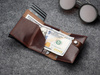 Portfel HIKER wykonany z roślinnie garbowanej skóry Nomad brązowy