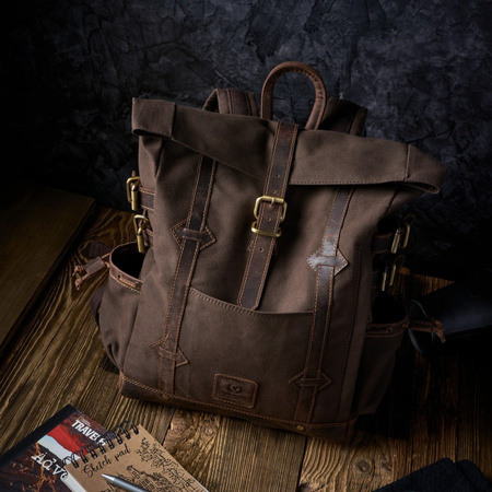 Solidny plecak trekkingowy Paolo Peruzzi T-40-BR