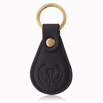 Brelok do kluczy skórzany  breloczek Paolo Peruzzi T-85-HBL
