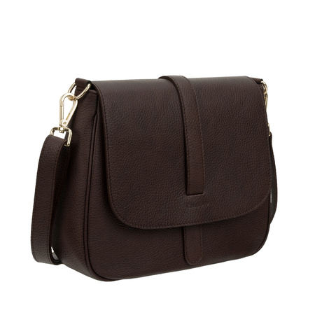 Torebka listonoszka Canaletto - elegancka skórzana torebka na co dzień