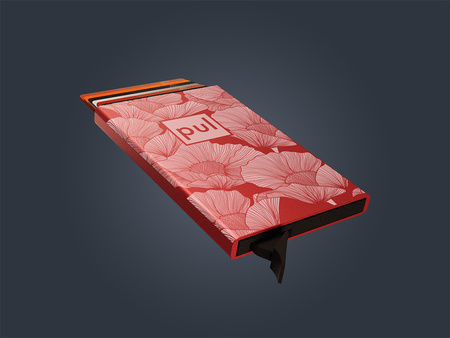 Etui na karty kredytowe RFID ZEN "POPPIES"