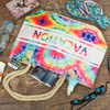 Duża torba plażowa torebka summer na lato pojemna