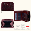 Portfel damski Canaletto - elegancja z ochroną RFID w bordowym wydaniu