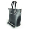 SZARA - GRAFIT WŁOSKA DUŻA TORBA SHOPPER BAG A4  SB546G2