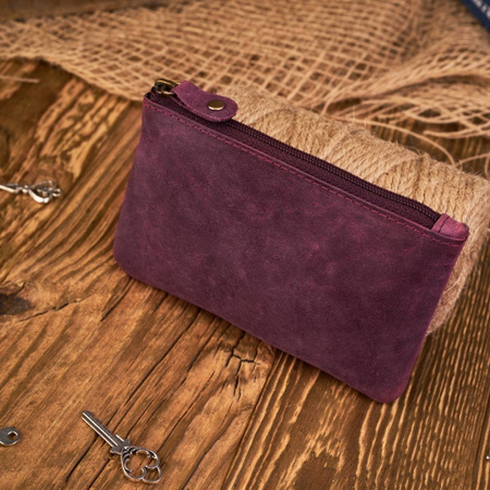 Solidne skórzane etui na klucze vintage Paolo Peruzzi T-51-CHR
