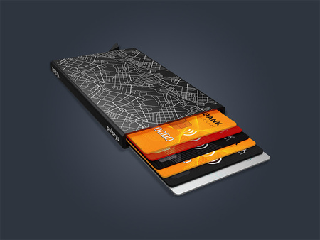 Etui na karty kredytowe RFID ZEN "STREETS OF BERLIN"