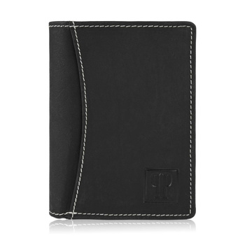 Portfel męski skórzany z ochroną RFID Paolo Peruzzi T-13-BL