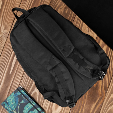 Plecak męski do pracy do szkoy szary wegaski na laptopa Paolo Peruzzi T-120-BL