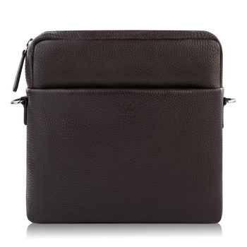 Listonoszka skórzana męska na ramię Paolo Peruzzi AV-03-BR