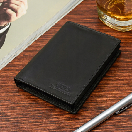 Zestaw męski skóra portfel pion szelki Beltimore