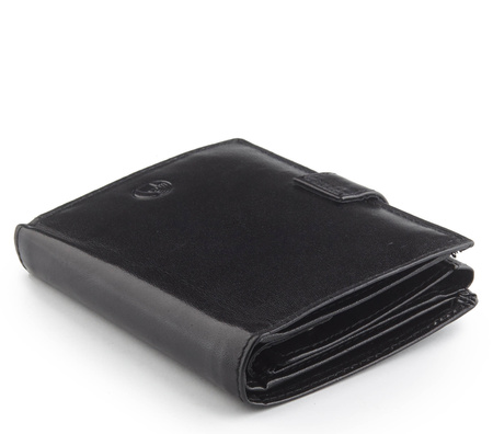 Portfel męski skórzany z zapięciem Peterson - elegancja i funkcjonalność