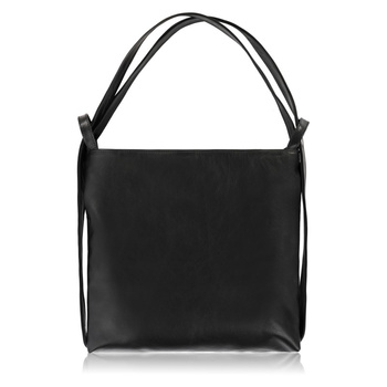 Torebka skórzana damska plecak czarny wielofunkcyjny Abruzzo ABR-33