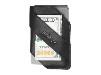 Portfel NAMIB wykonany z roślinnie garbowanej skóry Nomad czarny